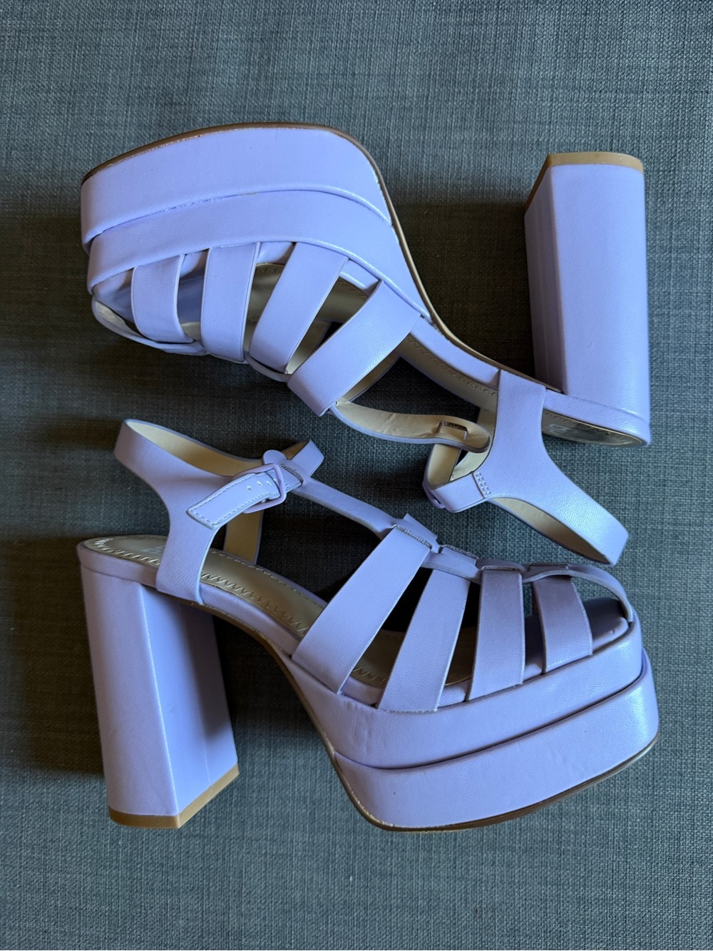 BP Purple Amaya
Fisherman Platform Sandals -
Size 6M